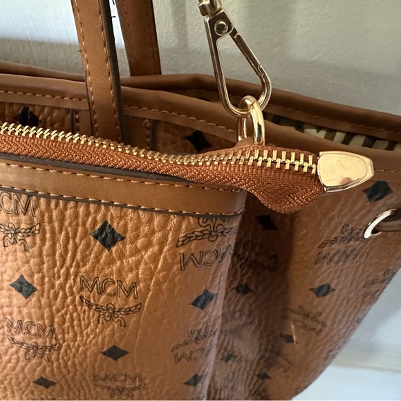 Cognac Tote Bag Luxury Essential - Picture 5 of 12